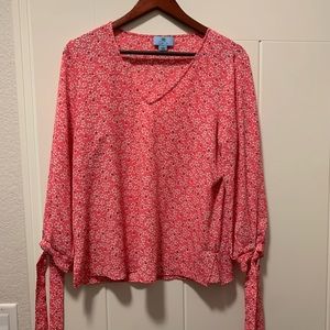 Women’s pink CeCe blouse